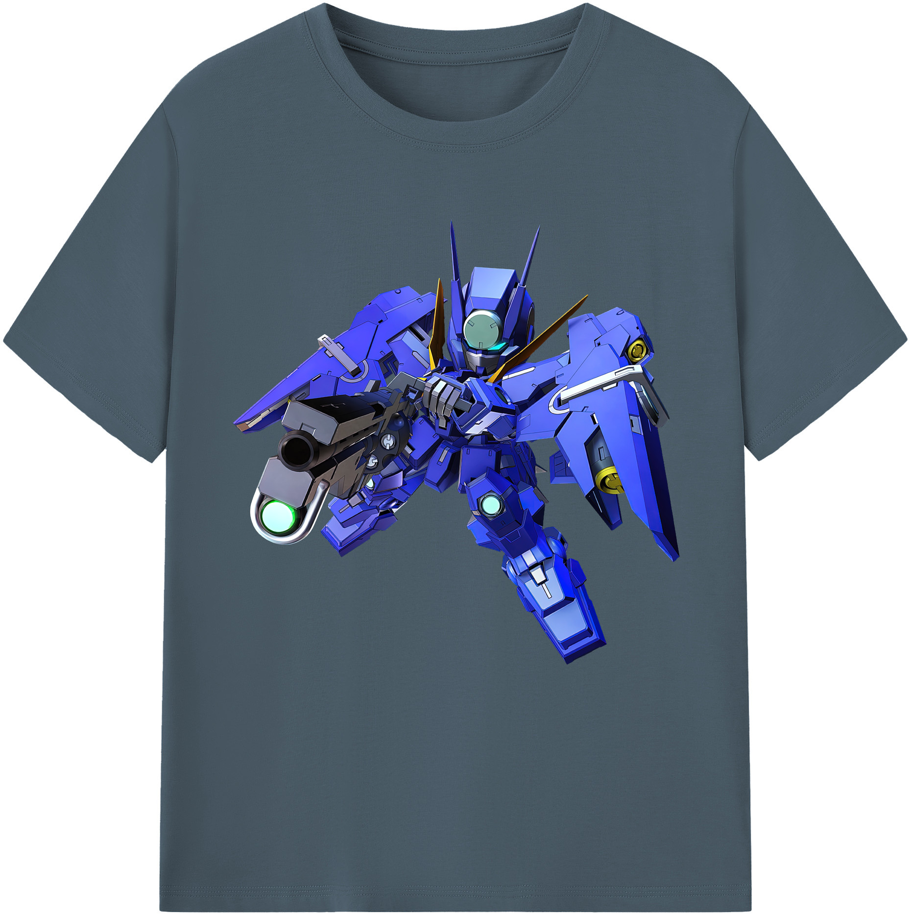 （画像用） 機動戦士ガンダム Mobile Suit Gundam 綿100％半袖Tシャツ（フロントプリント）